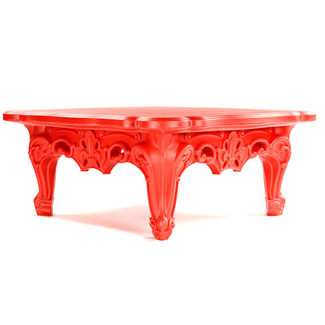 Noleggio Tavolino Duke of love rosso a Milano
